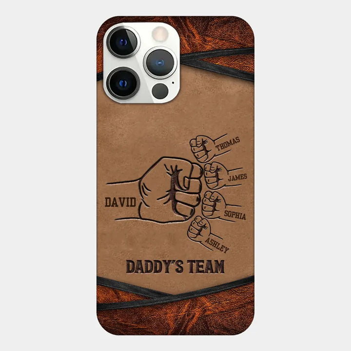 Best Dad Ever - Personalized Custom Phone Case - Father's Day Gift For Dad