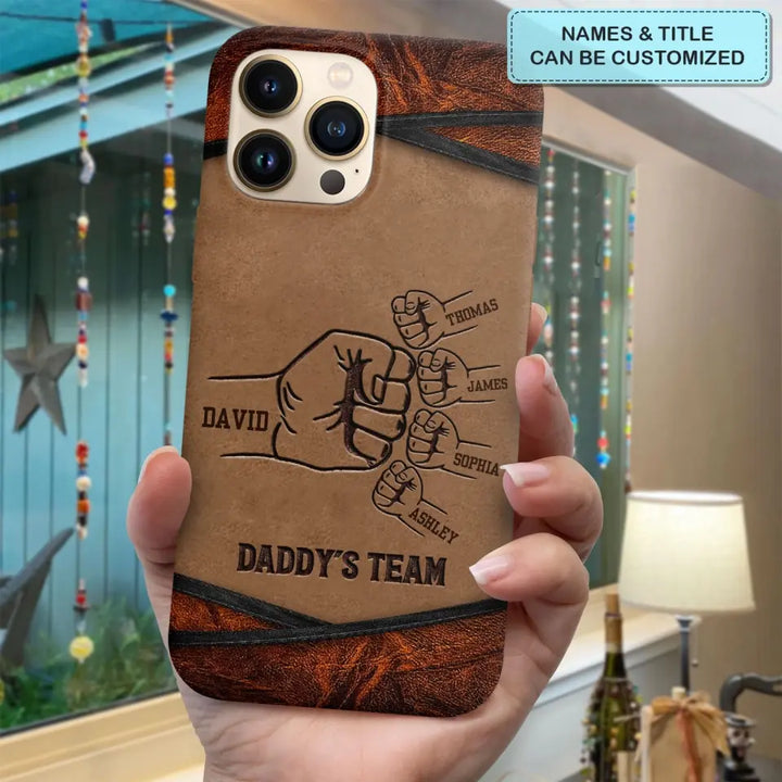 Best Dad Ever - Personalized Custom Phone Case - Father's Day Gift For Dad