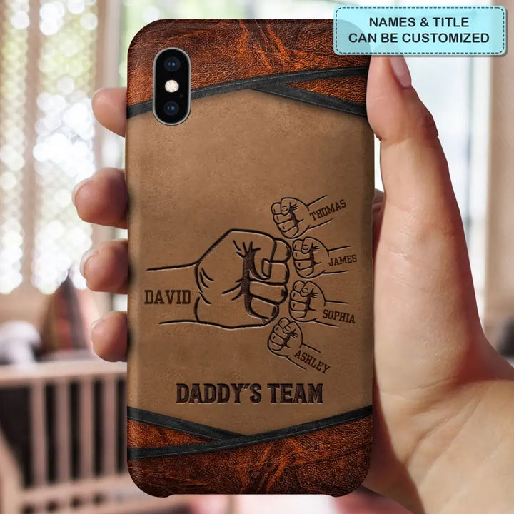 Best Dad Ever - Personalized Custom Phone Case - Father's Day Gift For Dad