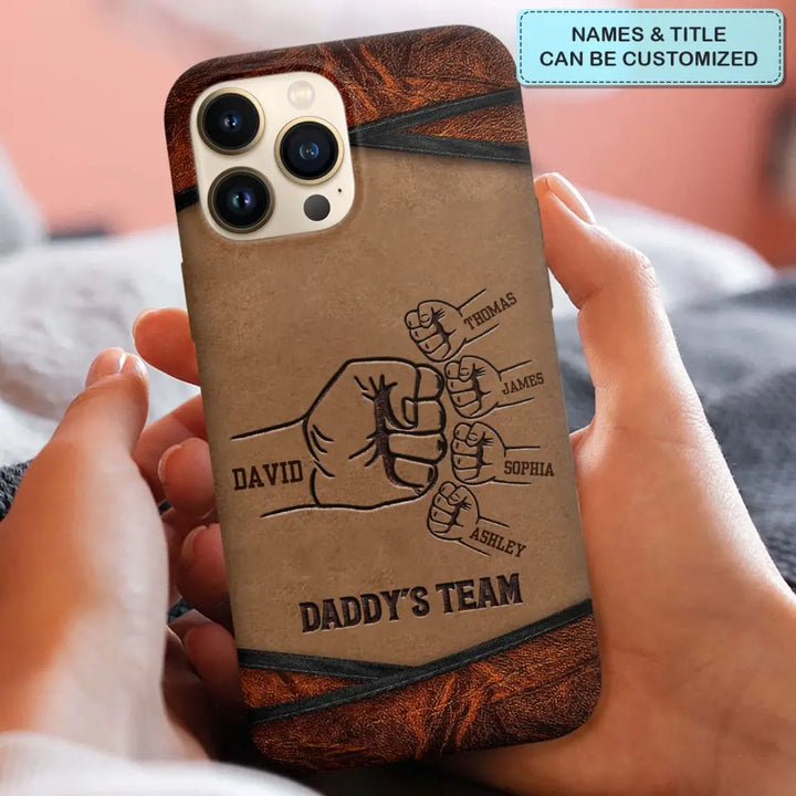Best Dad Ever - Personalized Custom Phone Case - Father's Day Gift For Dad
