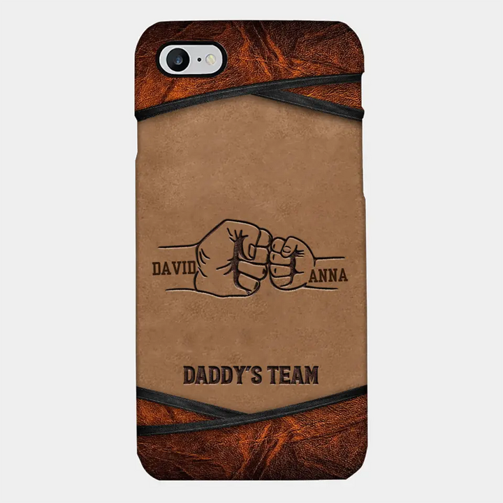 Best Dad Ever - Personalized Custom Phone Case - Father's Day Gift For Dad