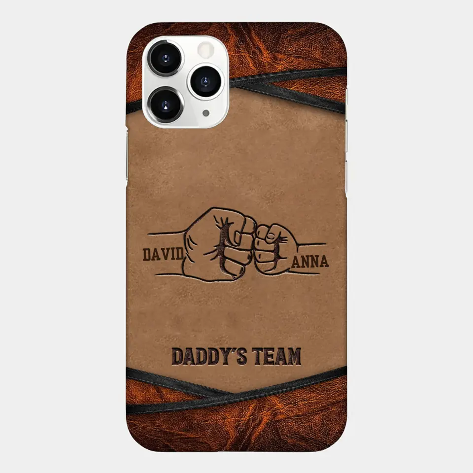 Best Dad Ever - Personalized Custom Phone Case - Father's Day Gift For Dad