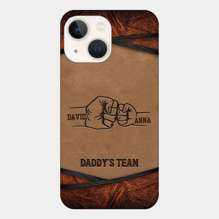 Best Dad Ever - Personalized Custom Phone Case - Father's Day Gift For Dad
