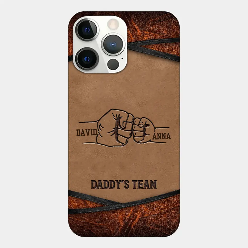 Best Dad Ever - Personalized Custom Phone Case - Father's Day Gift For Dad