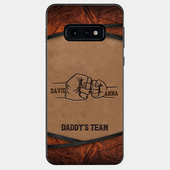 Best Dad Ever - Personalized Custom Phone Case - Father's Day Gift For Dad