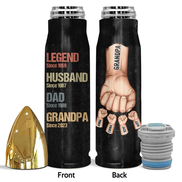 Family Personalized Custom Bullet Tumbler