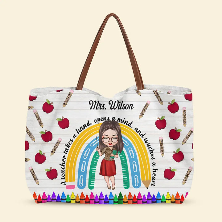 Being A Teacher - Personalized Custom Tote Bag - Teacher's Day, Appreciation Gift For Teacher