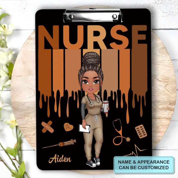 Nurse Life - Personalized Custom Clipboard - Nurse's Day, Appreciation Gift For Nurse