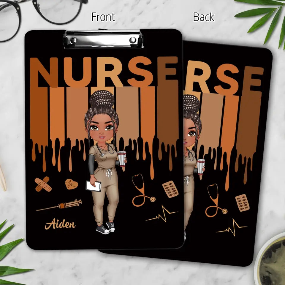 Nurse Life - Personalized Custom Clipboard - Nurse's Day, Appreciation Gift For Nurse