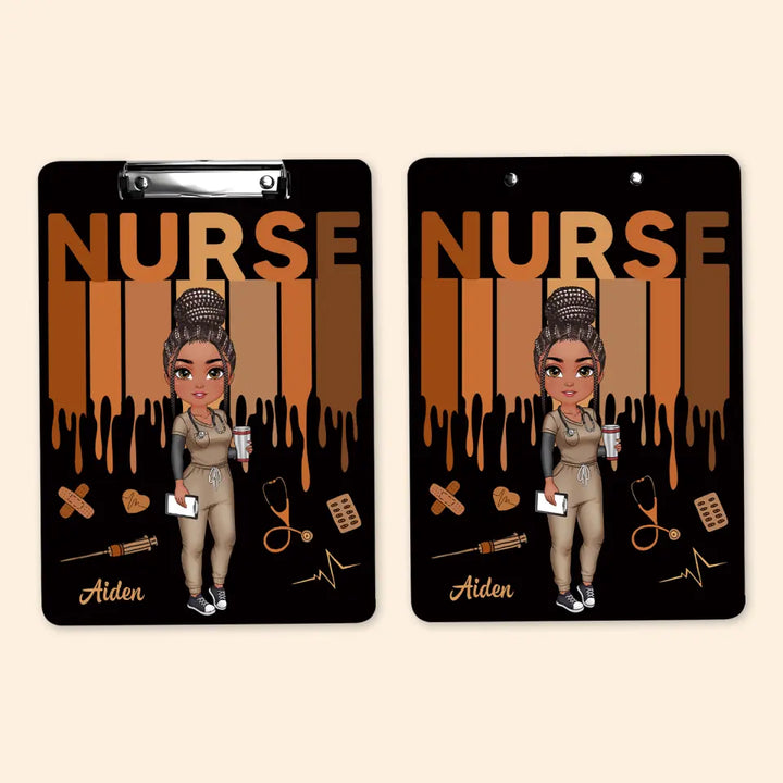 Nurse Life - Personalized Custom Clipboard - Nurse's Day, Appreciation Gift For Nurse