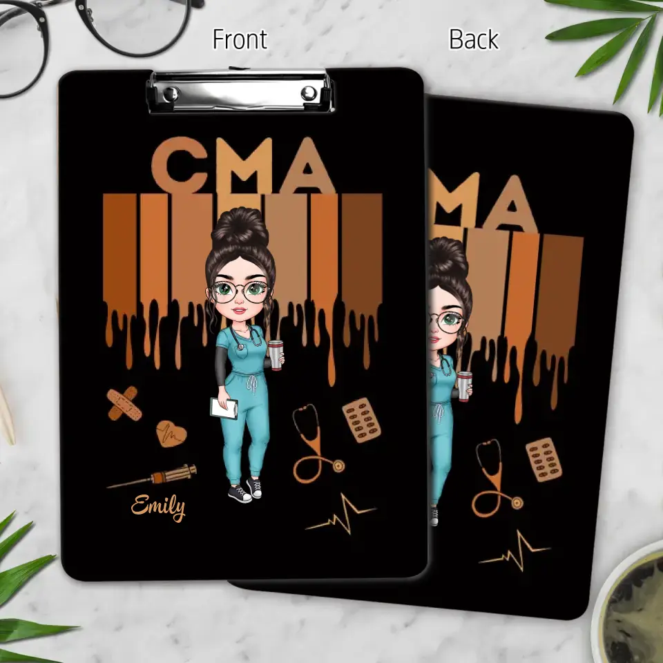 Nurse Life - Personalized Custom Clipboard - Nurse's Day, Appreciation Gift For Nurse