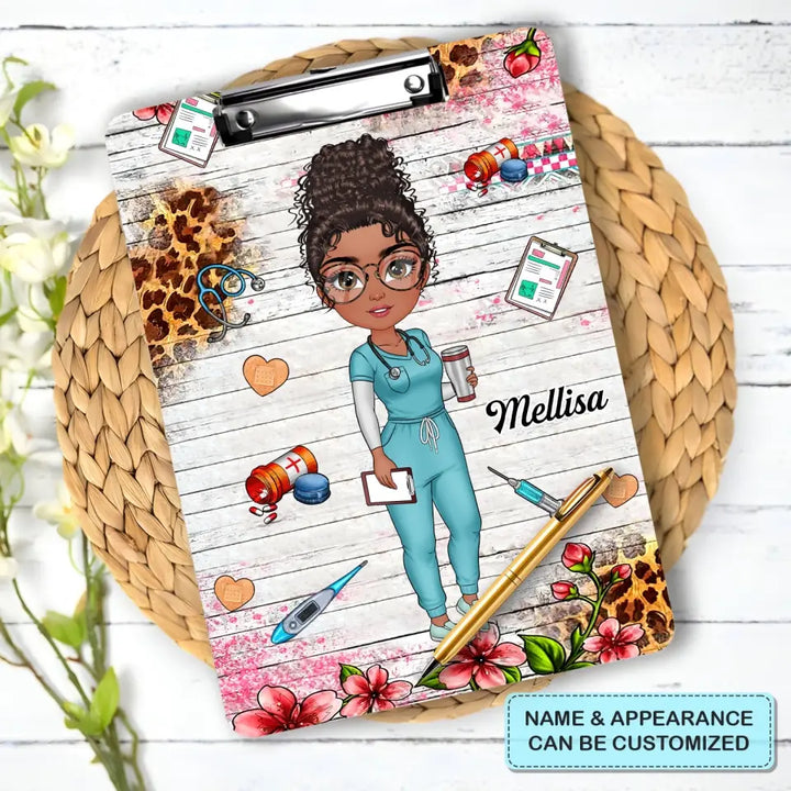 Scrub Life - Personalized Custom Clipboard - Nurse's Day, Appreciation Gift For Nurse