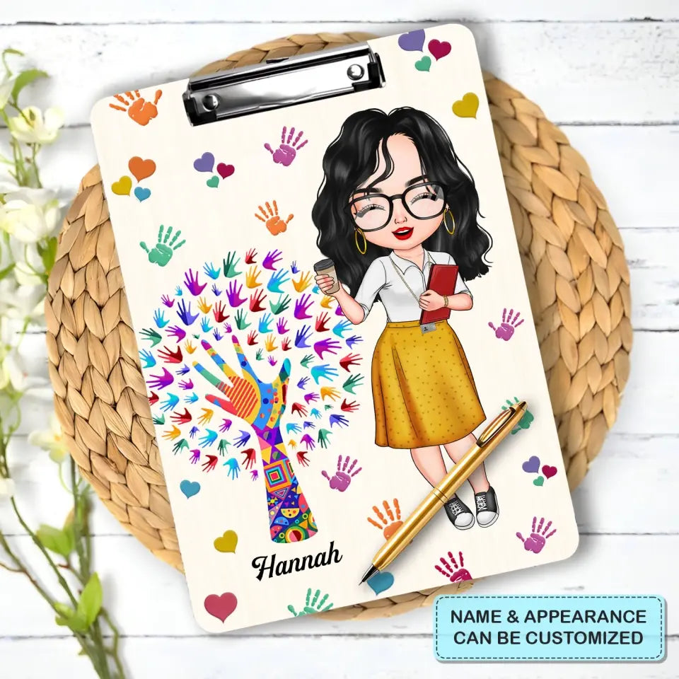Being A Social Worker - Personalized Custom Clipboard - Gift For Social Worker