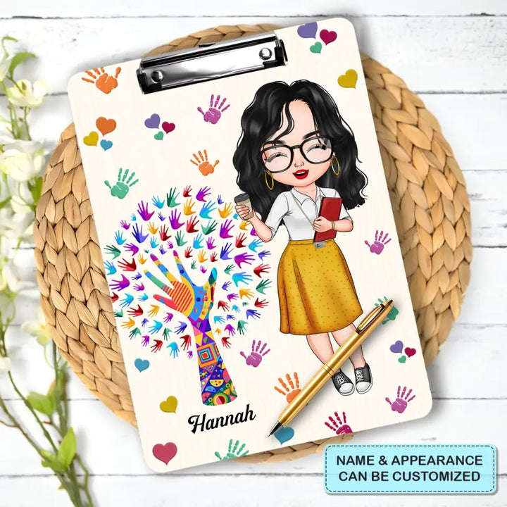 Being A Social Worker - Personalized Custom Clipboard - Gift For Social Worker