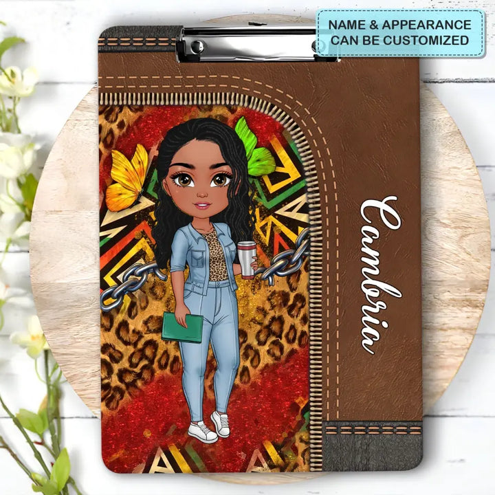 Juneteenth Teacher - Personalized Custom Clipboard - Teacher's Day, Appreciation Gift For Teacher