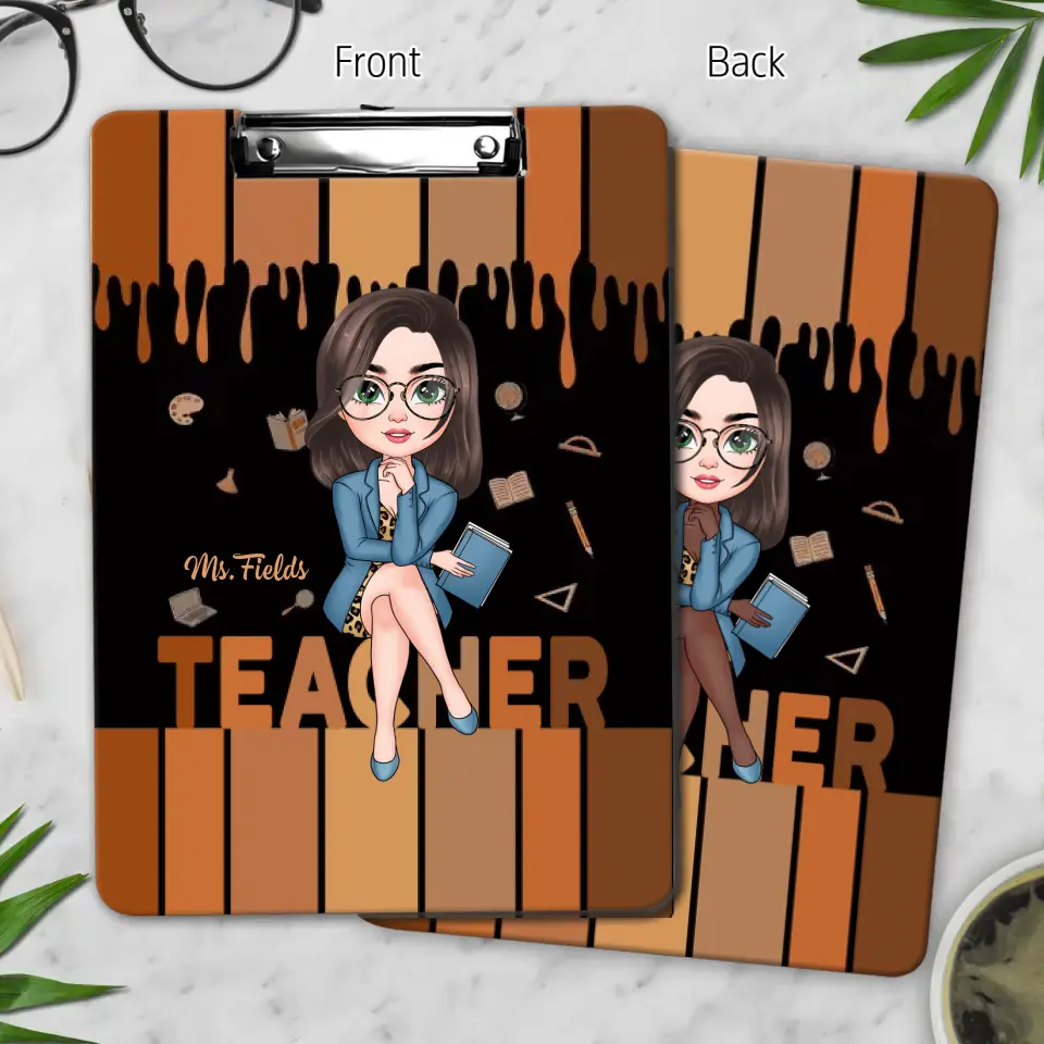 Teacher Life - Personalized Custom Clipboard - Teacher's Day, Appreciation Gift For Teacher