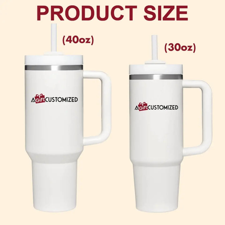 Teacher Life - Personalized Custom Tumbler With Handle - Appreciation Gift For Teacher NCU0DK036