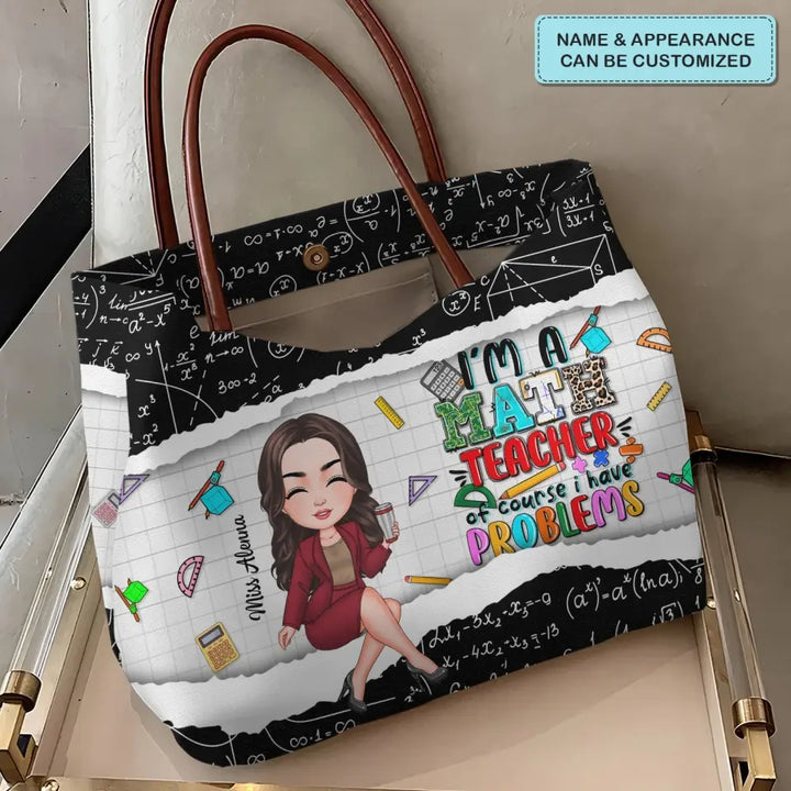 Problem Solver’s Bag - Personalized Custom Tote Bag - Teacher's Day, Appreciation Gift For Math Teacher
