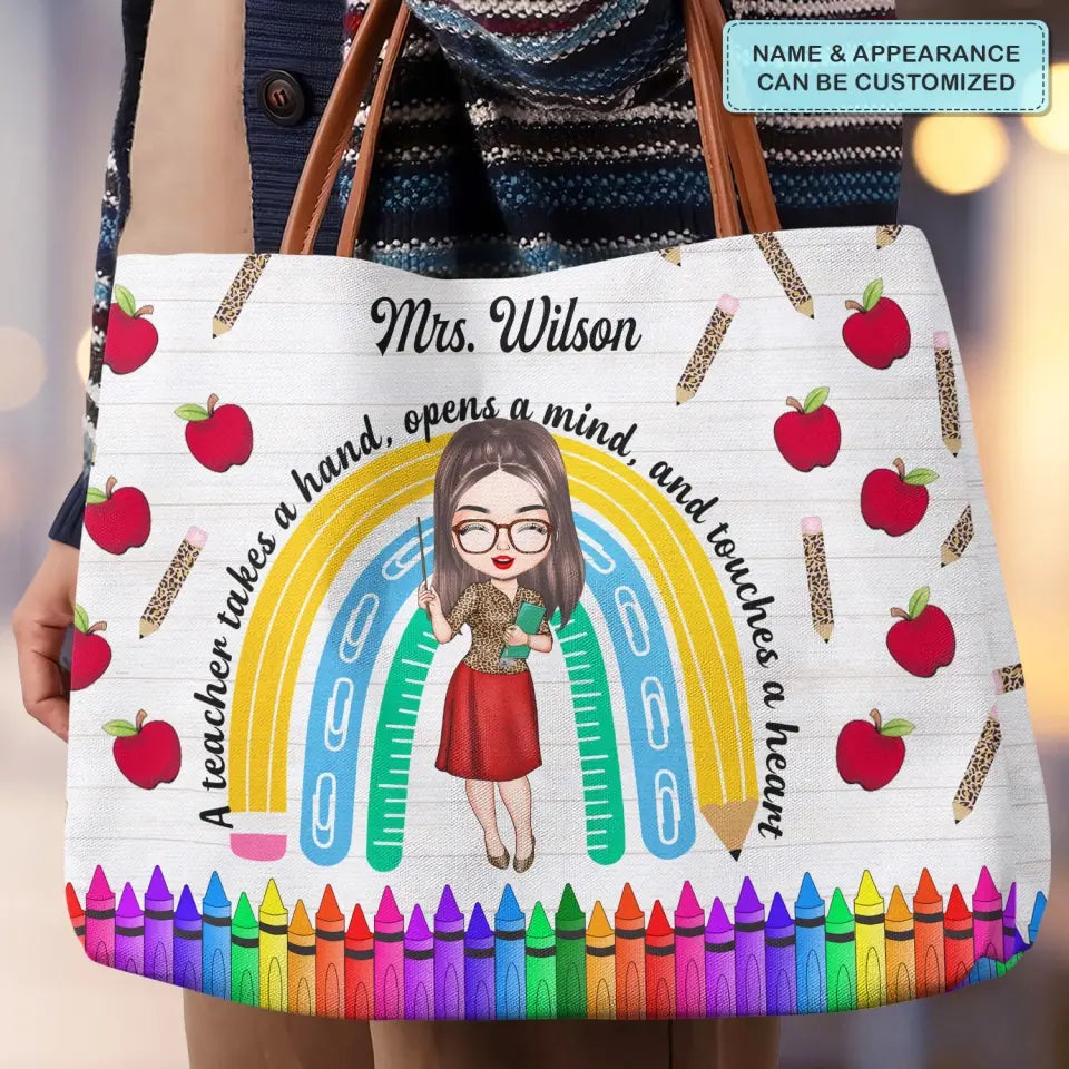 Being A Teacher - Personalized Custom Tote Bag - Teacher's Day, Appreciation Gift For Teacher