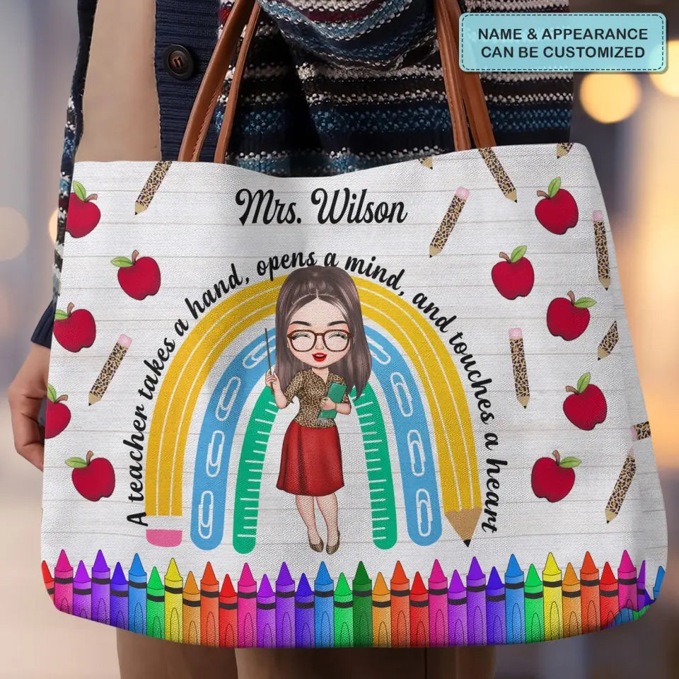 Being A Teacher - Personalized Custom Tote Bag - Teacher's Day, Appreciation Gift For Teacher
