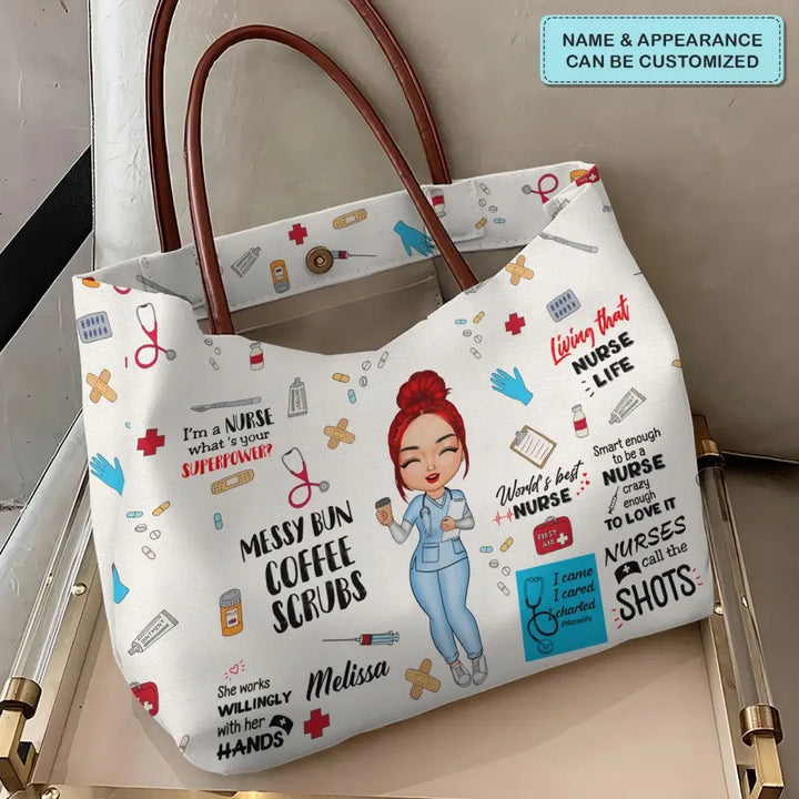 World's Best Nurse - Personalized Custom Tote Bag - Nurse's Day, Appreciation Gift For Nurse