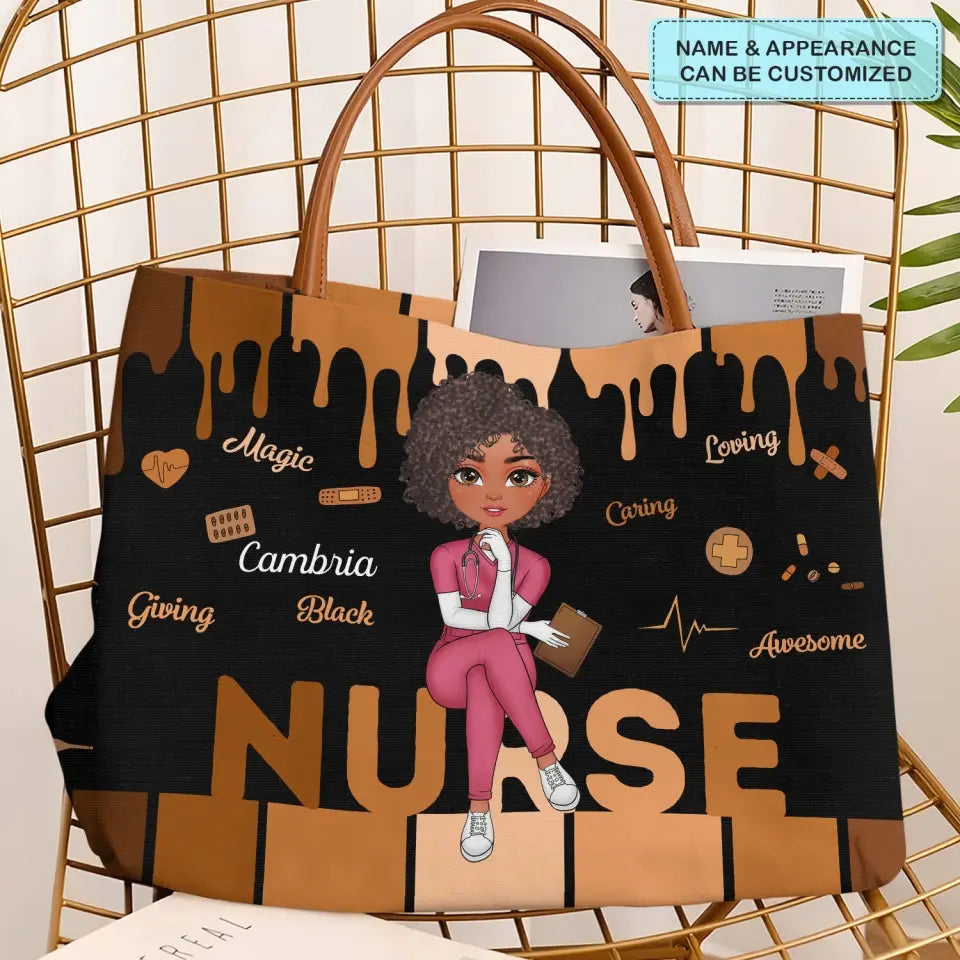 Nurse Life Magic - Personalized Custom Tote Bag - Nurse's Day, Appreciation Gift For Nurse