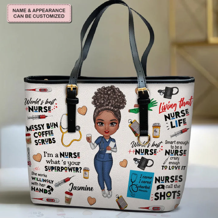 20230519_LEATHER BUCKET BAG_NURSE_LIVING HER BEST LIFE BLACK VER_ARND018_ADSG035_02
