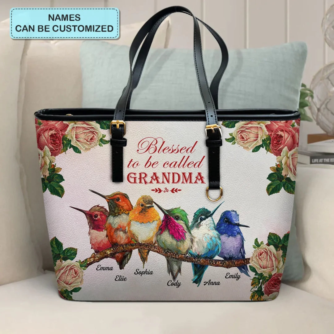 mk 20230316_LEATHER BUCKET BAG_GRANDMA_BLESSED TO BE CALLED GRANDMA_ARND018_ADSG021-1