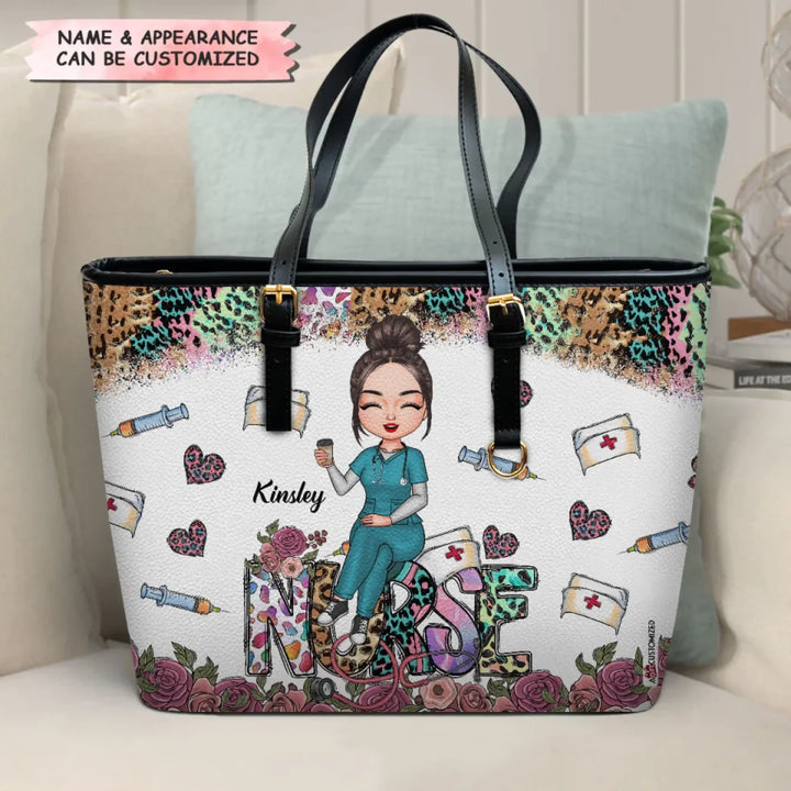 mk 20230201_LEATHER BUCKET BAG_NURSE_LOVE NURSE LIFE_ARND005_01_ADSG021-1