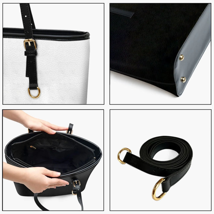 Personalized Leather Bucket Bag - Gift For Nurse - Caregivers