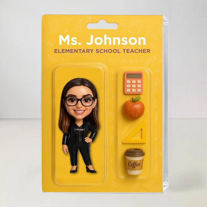 Teaching Is A Work Of Heart - Acrylic Block Plaque - Gift for Teacher AGCVL022