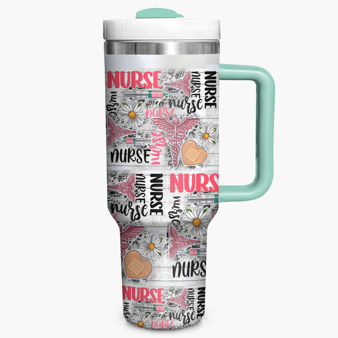 Caregiver's Companion - Tumbler with Handle - Gift for Nurse - NCU0DK019
