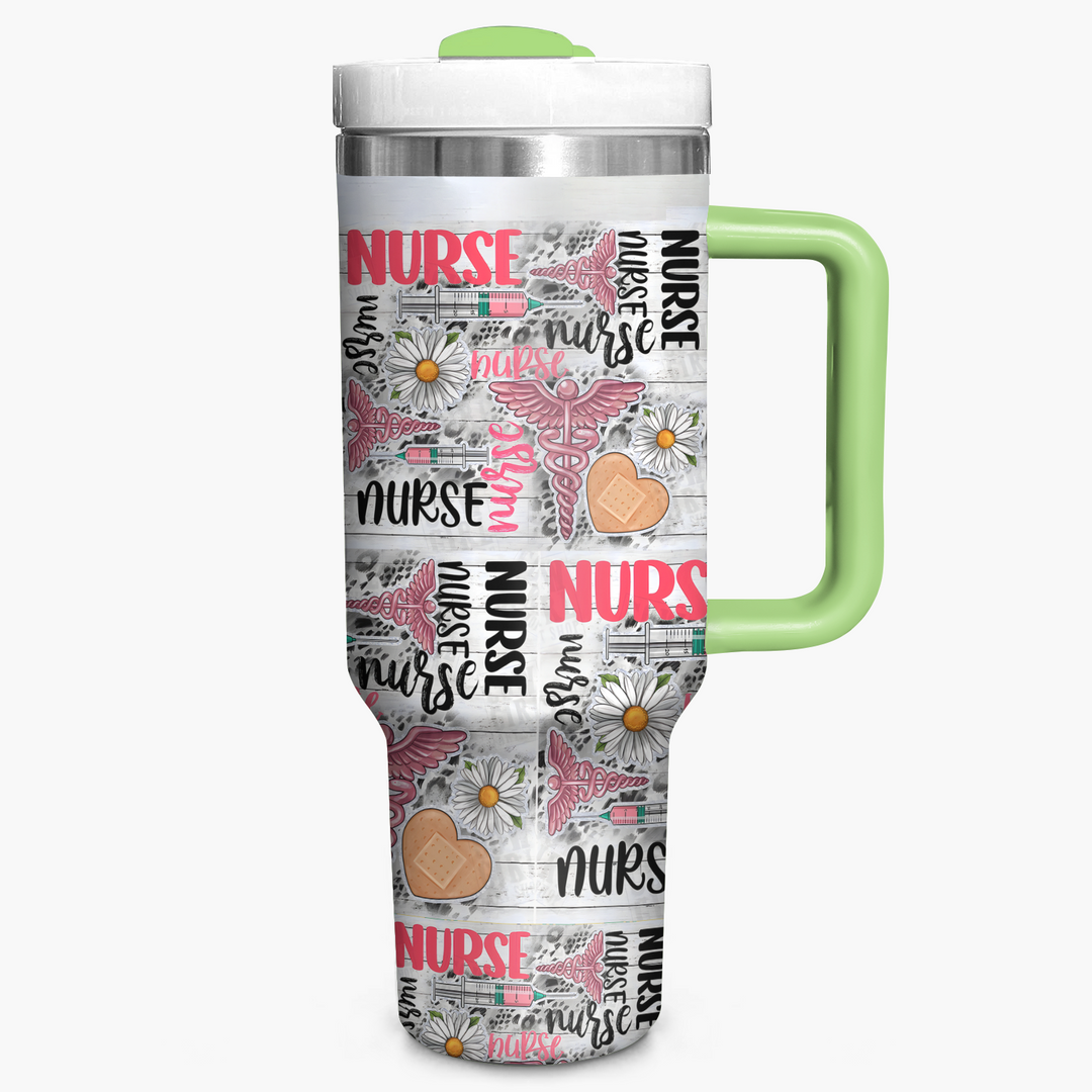 Caregiver's Companion - Tumbler with Handle - Gift for Nurse - NCU0DK019