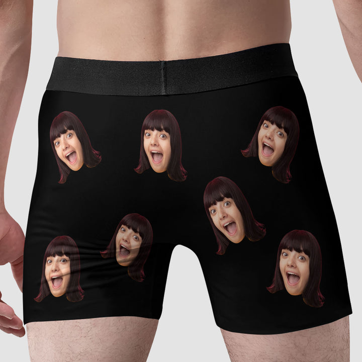 It Belongs To Her - Personalized Custom Men's Boxer Briefs - Gift For Couple, Boyfriend, Husband