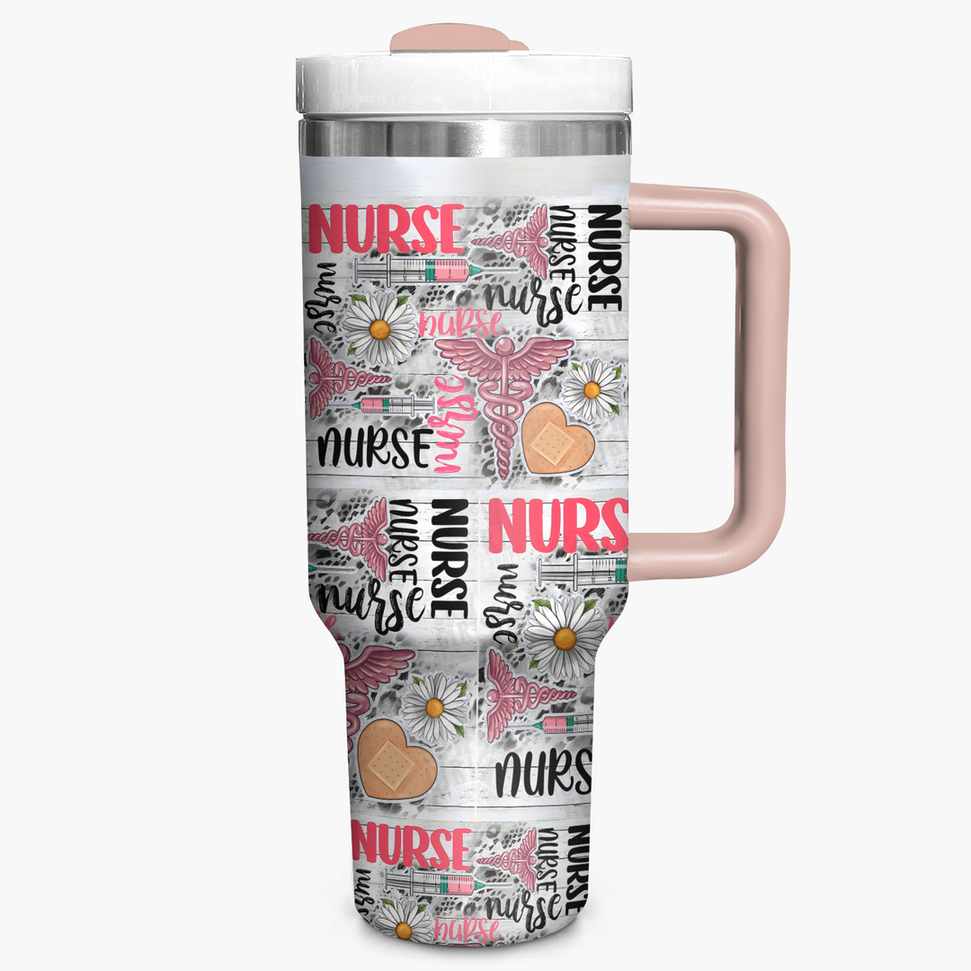 Caregiver's Companion - Tumbler with Handle - Gift for Nurse - NCU0DK019
