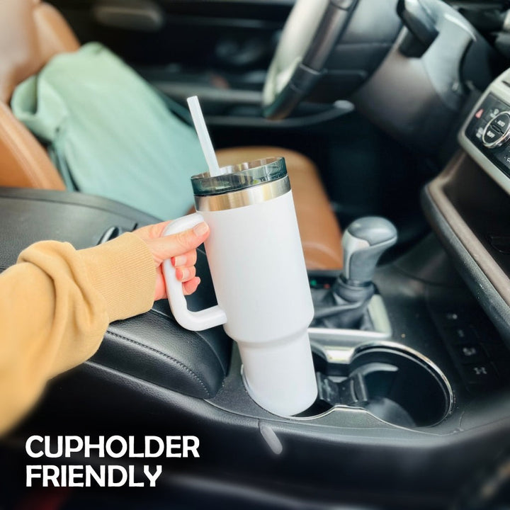 Fueled By Iced Coffee - Tumbler With Handle - NCU0TL018