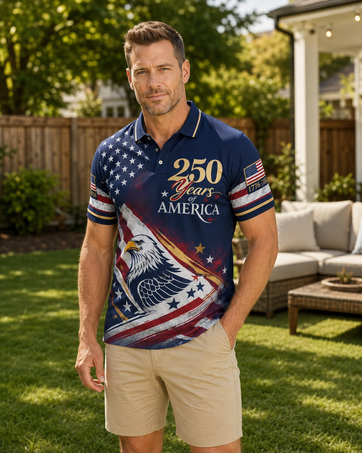 250th Anniversary USA Polo Shirt NCU0PDT04