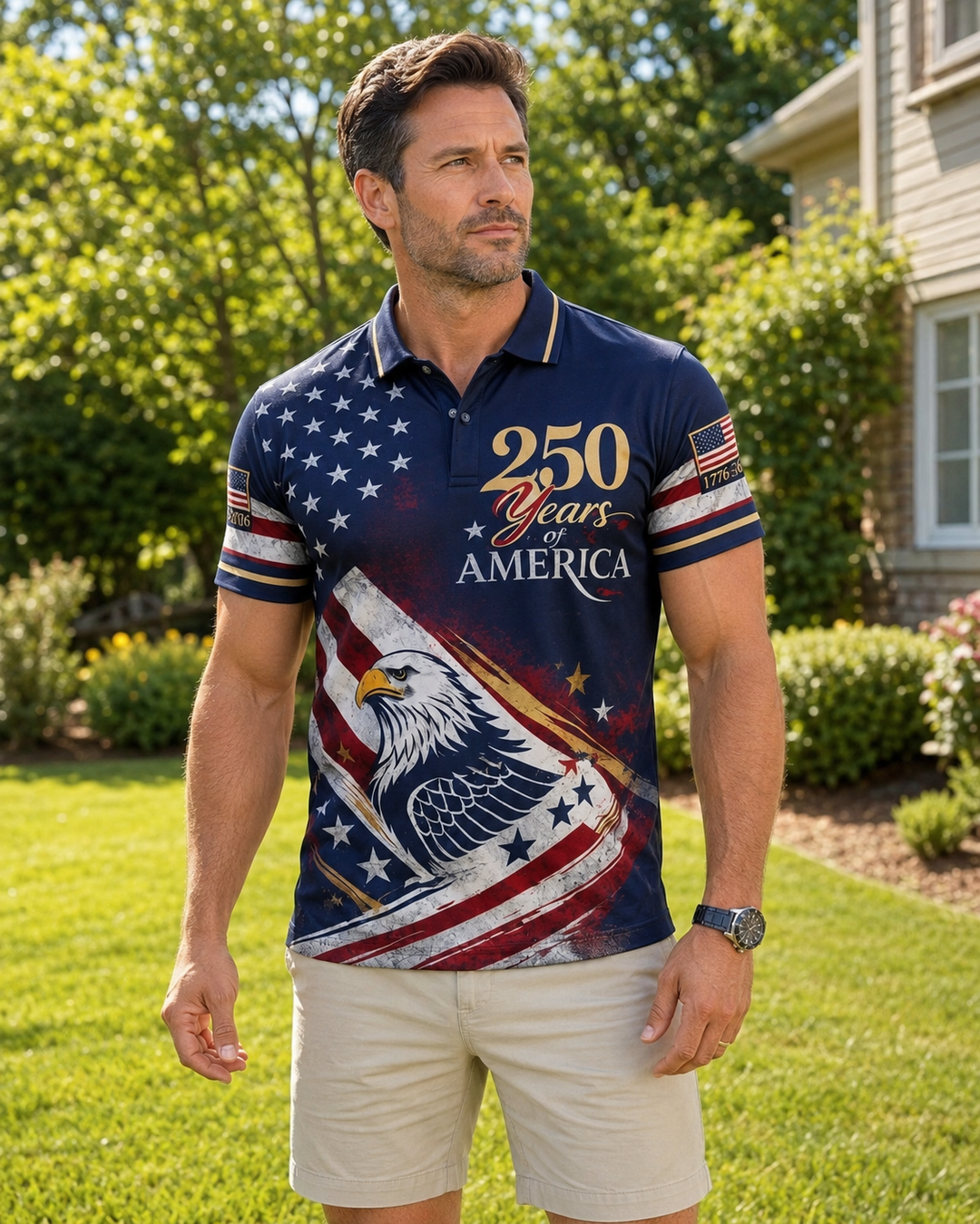 250th Anniversary USA Polo Shirt NCU0PDT04