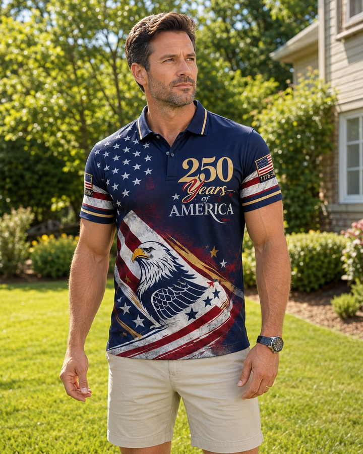 250th Anniversary USA Polo Shirt NCU0PDT04