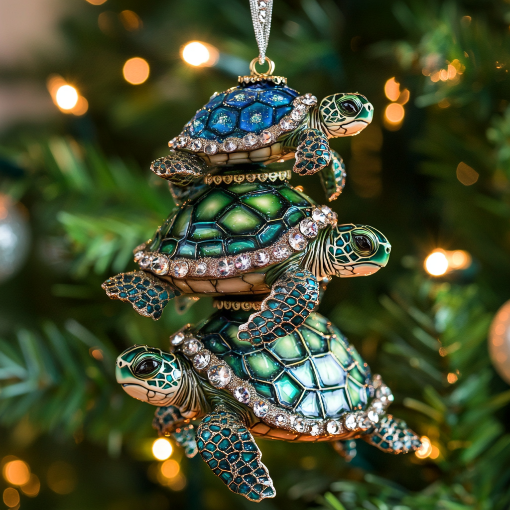 Coral Cruiser Mica Ornament NCU0PT133
