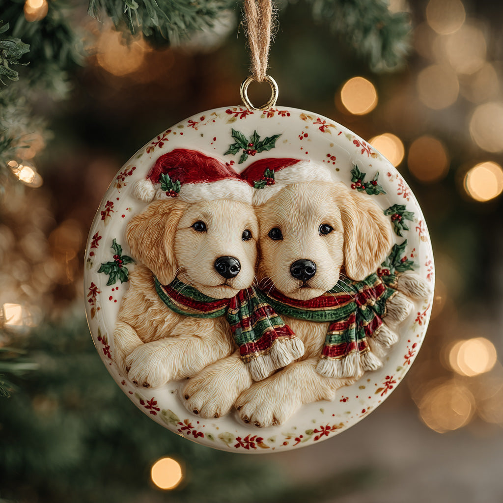 Cozy Winter Ceramic Ornament NCU0DH247