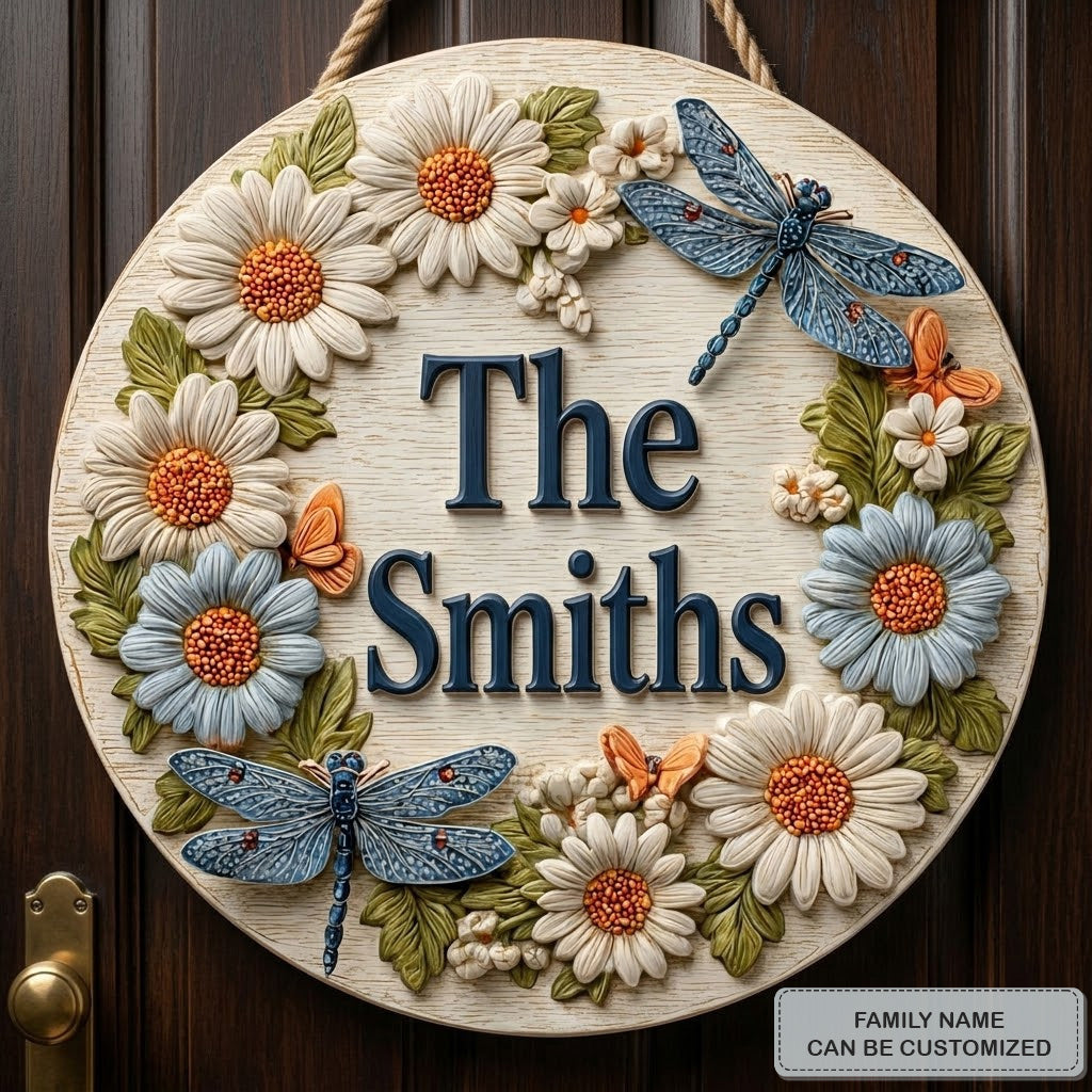 Daisy Flight Personalized Custom Door Sign AGC0VL061