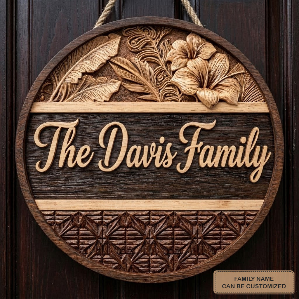 Evergrove Personalized Custom Door Sign AGC0VL036