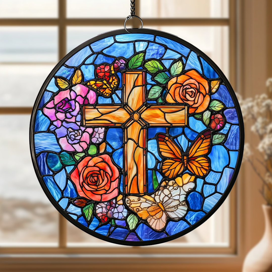 Faithful Glow - Window Hanging Suncatcher NCU0VL012