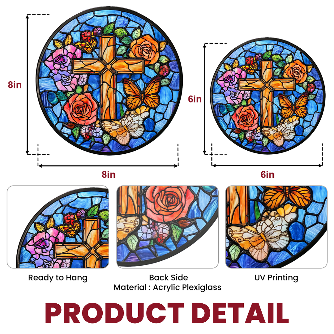 Faithful Glow - Window Hanging Suncatcher NCU0VL012