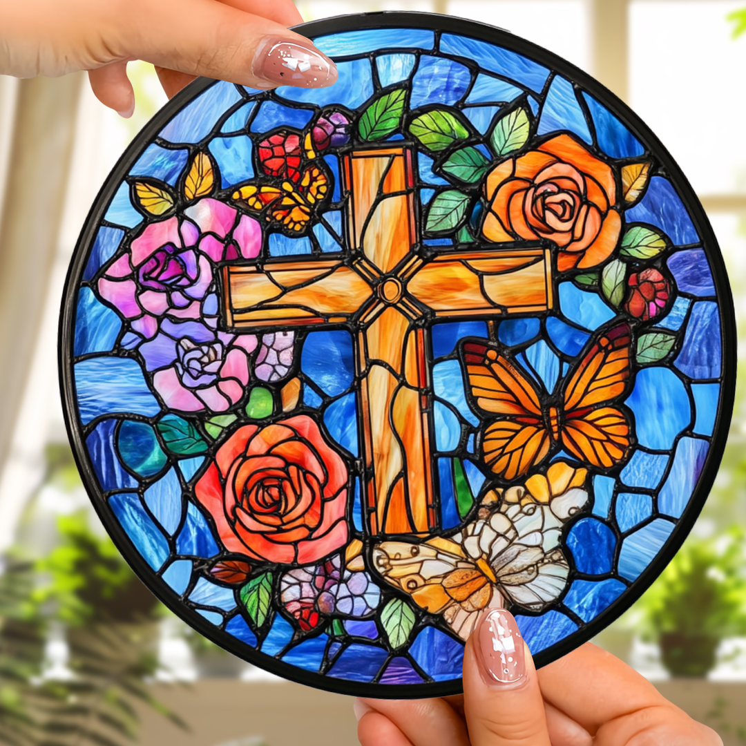 Faithful Glow - Window Hanging Suncatcher NCU0VL012