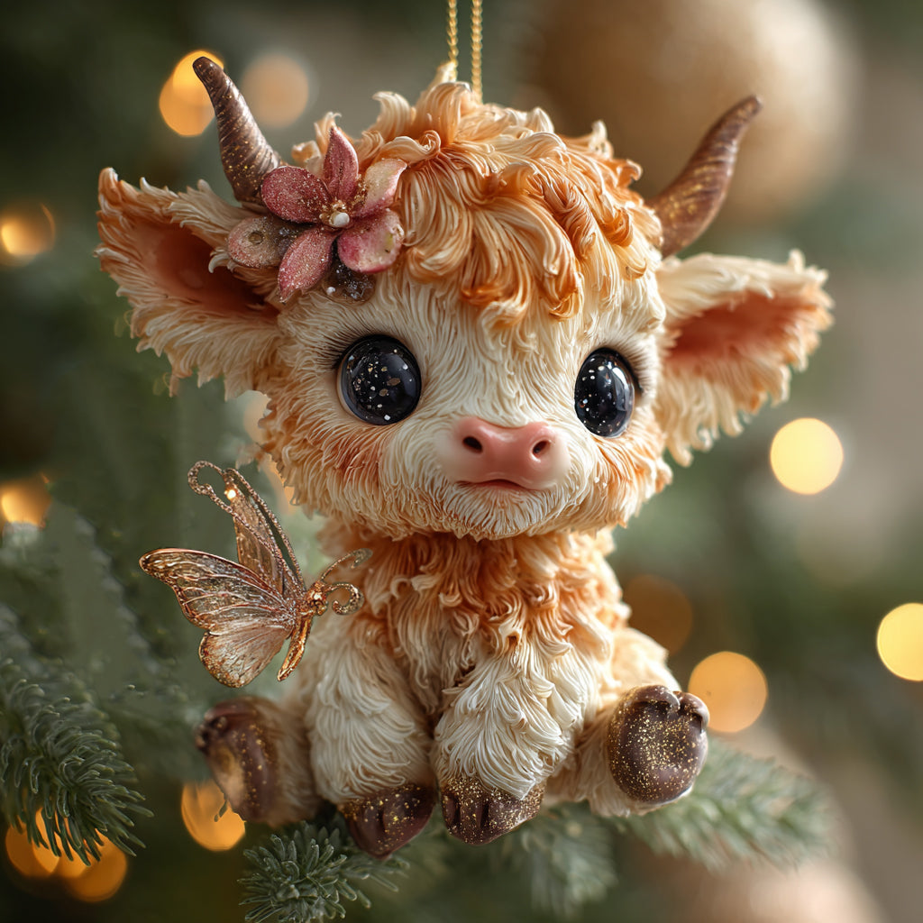 Frosty Moo Mica Ornament NCU0HT052