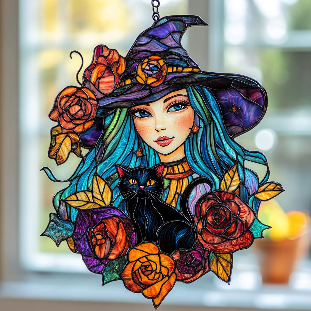 Full Moon Fright - Window Hanging Suncatcher NCU0PD093
