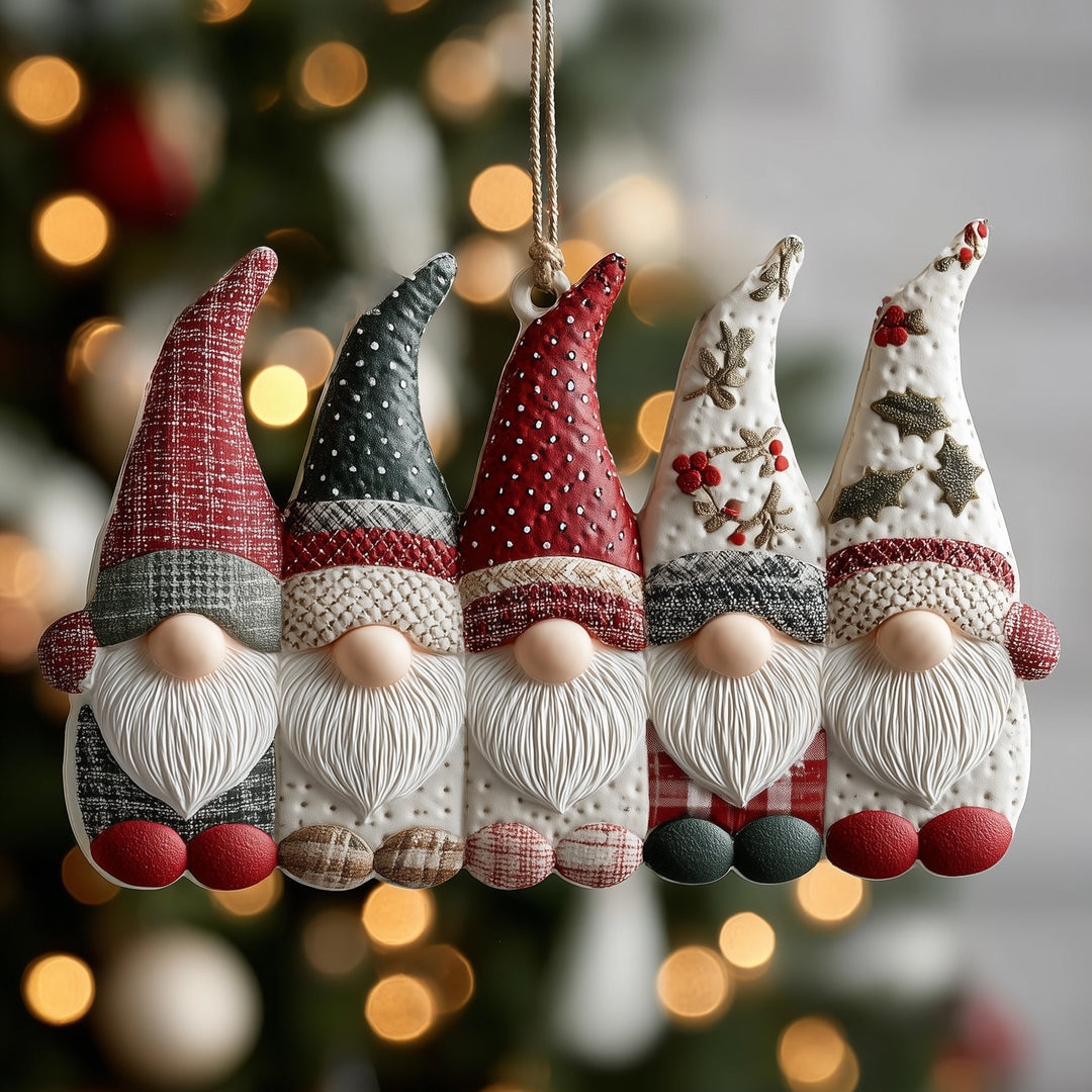 Gnome Squad Joy Mica Ornament NCU0DH305