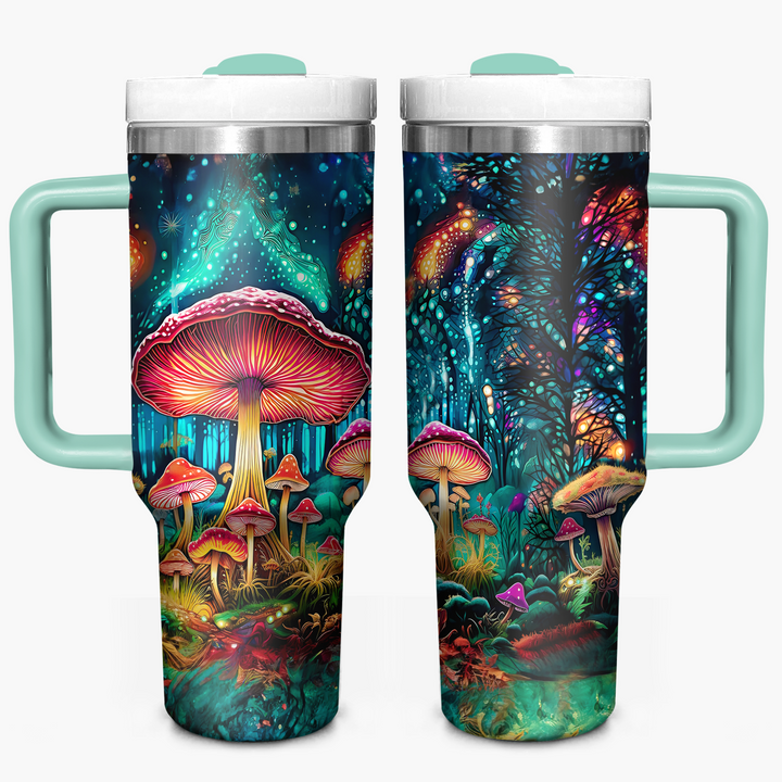 Mushroom Magic - Tumbler with Handle - NCU0TT017